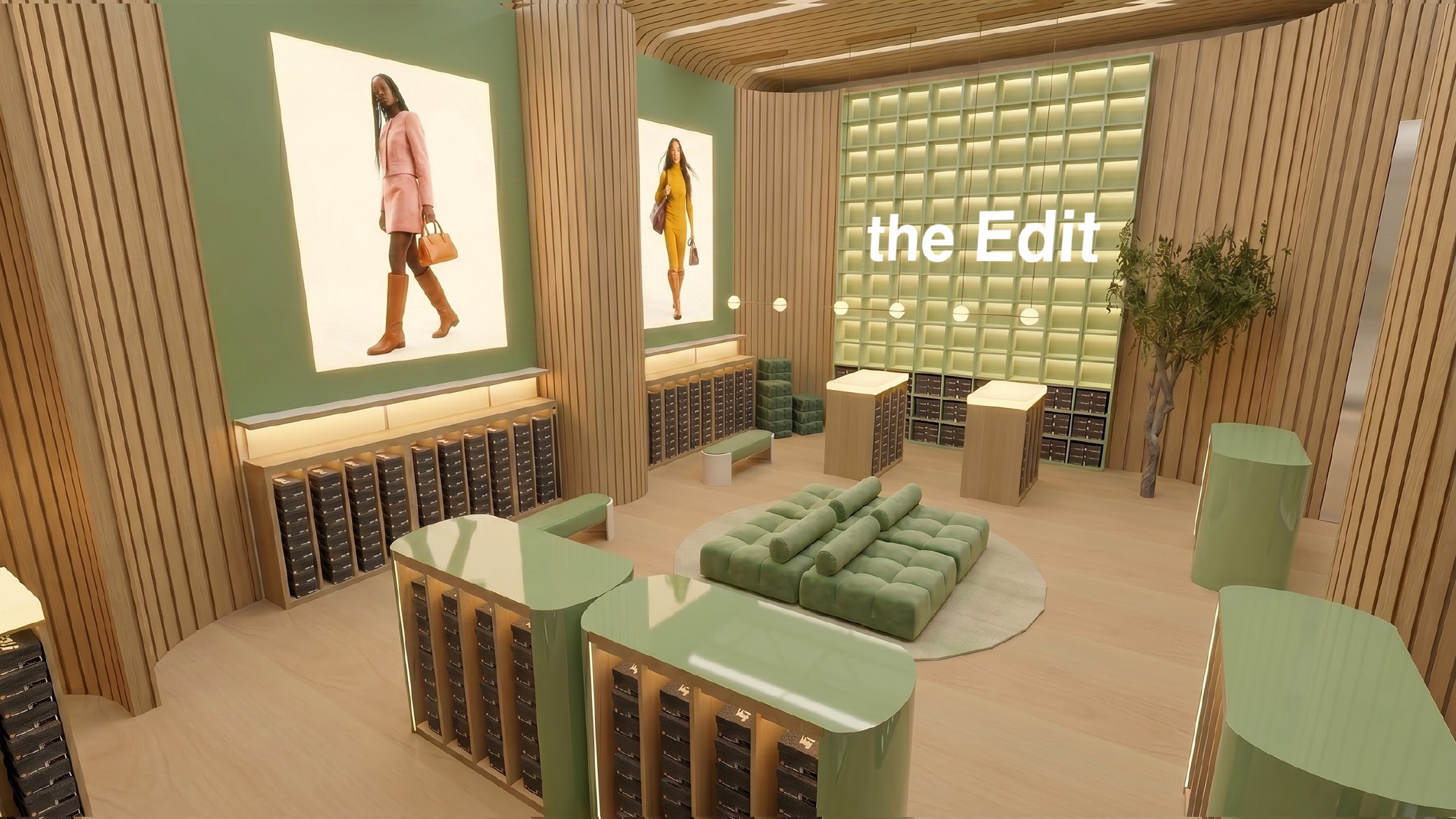 The Edit — interior with EDIT signage